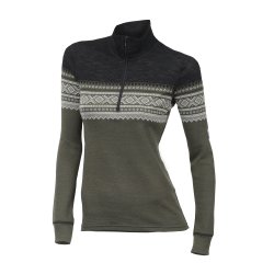 Aclima Designwool Marius Mock Neck w/Zip Woman