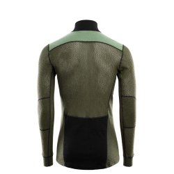 Aclima Woolnet Hybrid Mock Neck Man