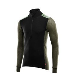 Aclima Woolnet Hybrid Mock Neck Man