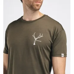 Aclima Lightwool 140 classic tee Antler Men