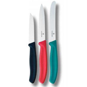 Victorinox Classic Sm�knive, Mix Farvede 3-pak