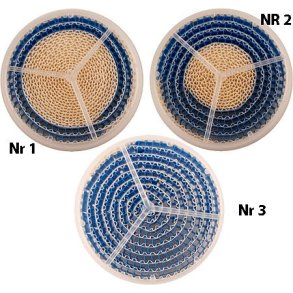 Airtrim Racingfilter nr. 1+2+3 (3-pack )