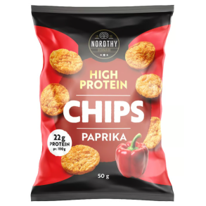Nordthy High Protein Chips, 50 gram, Paprika