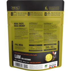 REAL Field Meal Lam med Kartoffelmos / Lamb Mulligatawny 145 gr. 707 kcal