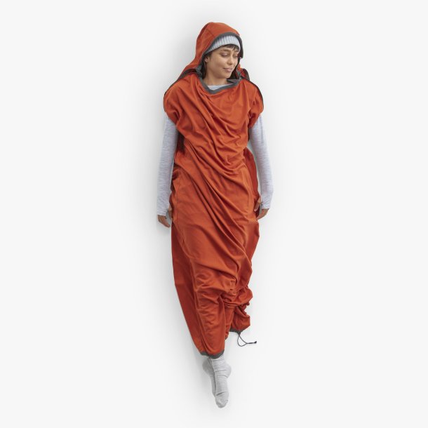 Sea to Summit Reactor Fleece Sleeping Bag liner Inderpose/lagen Mummy w/Drawcord +22% Thermal Boost