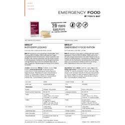 NRG-5 Emergency Food Ration 500g