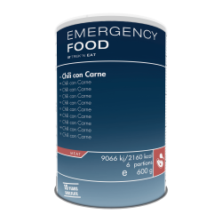 EMERGENCY FOOD Chili con Carne, 6 portioner