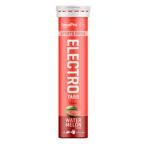 Linuspro Elektrolyt Tabs Water Melon 80g, 20 stk