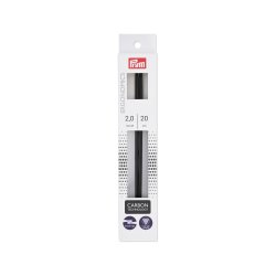 Prym Ergonomisk Strmpepinde Carbon, 20 cm