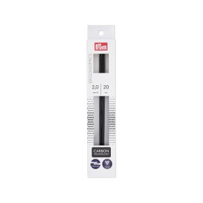 Prym Ergonomisk Strmpepinde Carbon, 20 cm