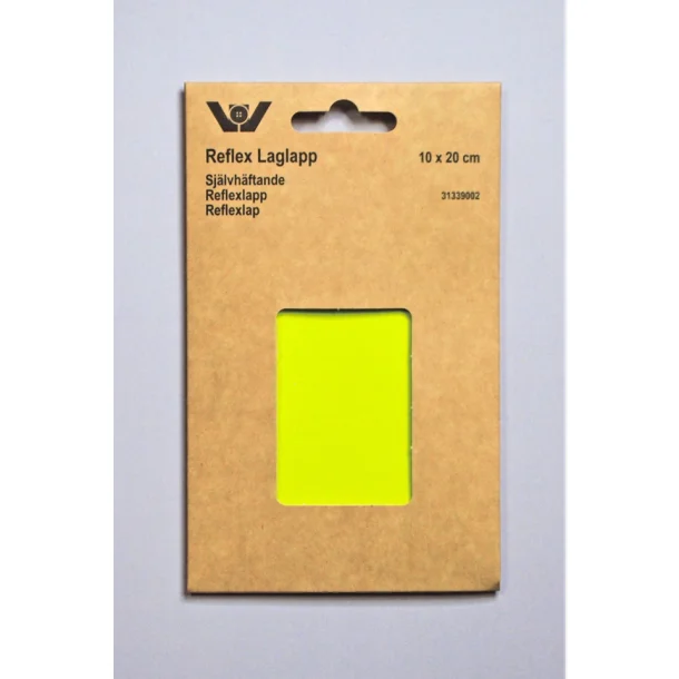 Reparationslapper selvkl�bende refleks