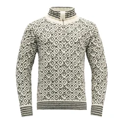 Devold Svalbard Sweater, med lynls, Unisex