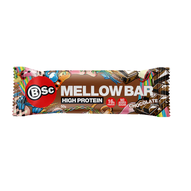BSC Mellowbar High Protein Chocolate, 50 gr, 32% protein