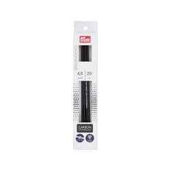 Prym Ergonomisk Strmpepinde Carbon, 20 cm