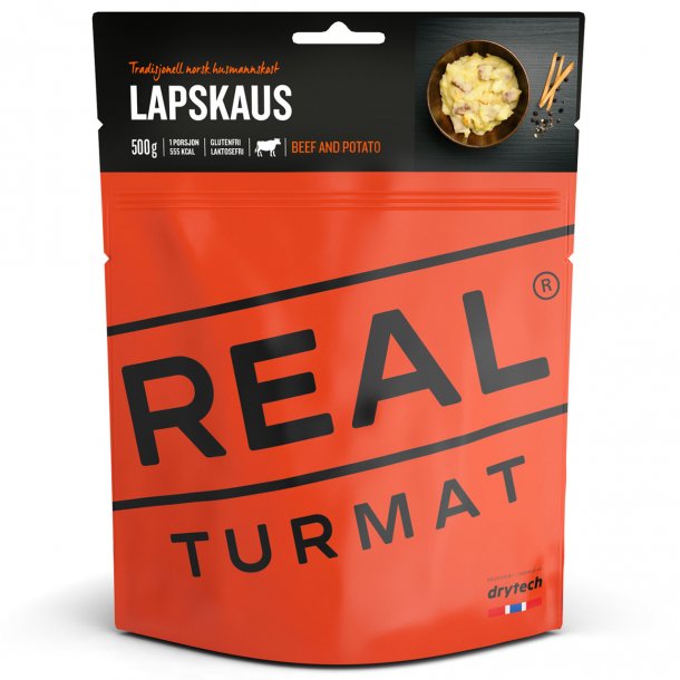 REAL Turmat Lapskovs / Beef and potato Stew 108 g. 557 kcal