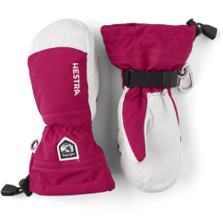 Hestra Army Leather Heli Ski Mitt Junior