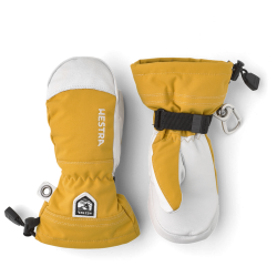 Hestra Army Leather Heli Ski Mitt Junior