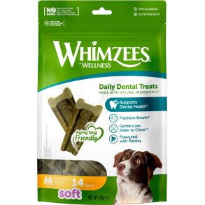 Qimminut Whimzees Soft Value Bags M 4 stk 420 g