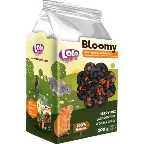 Bloomy Blueberry mix gnaver/kanin, 200 g