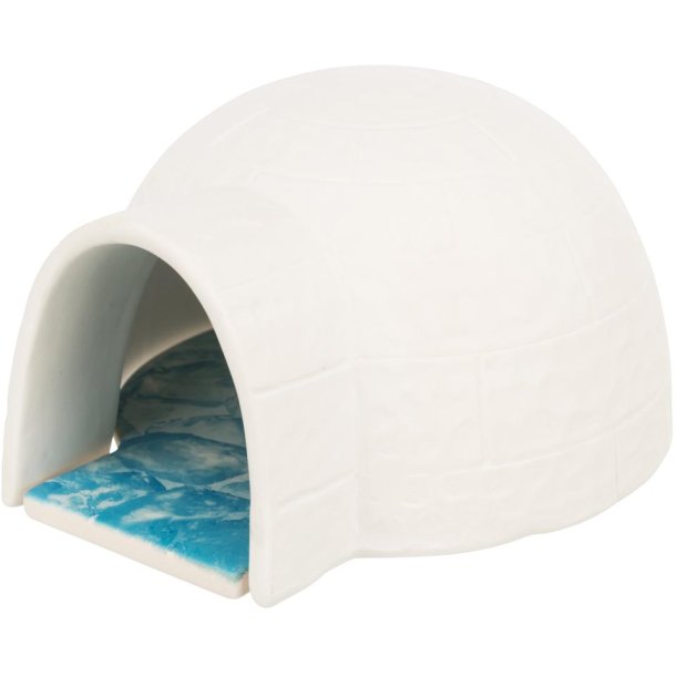 Hamsterhus Igloo med kleunderlag