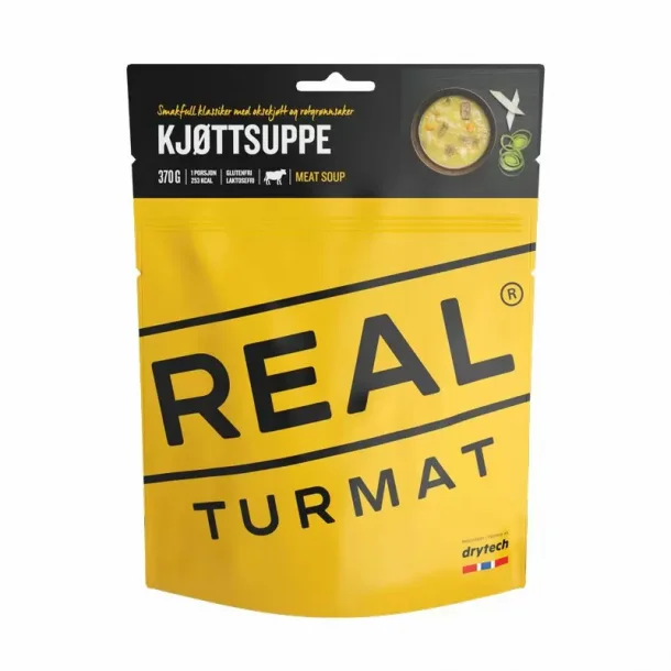 REAL Turmat Kdsuppe / Meat Soup 55 g. 254 kcal