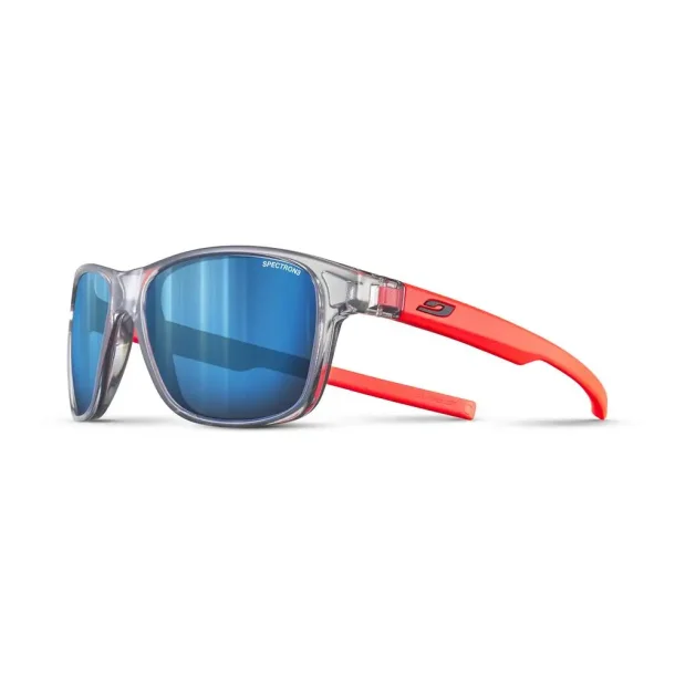Julbo Cruiser B�rnesolbriller (8-12 �r) Blue Flash Spectron 3 Translucent Gray / Fluo Orange