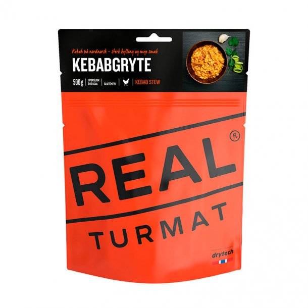 REAL Turmat Kebabgryde / Kebab Stew 138 g. 597 kcal