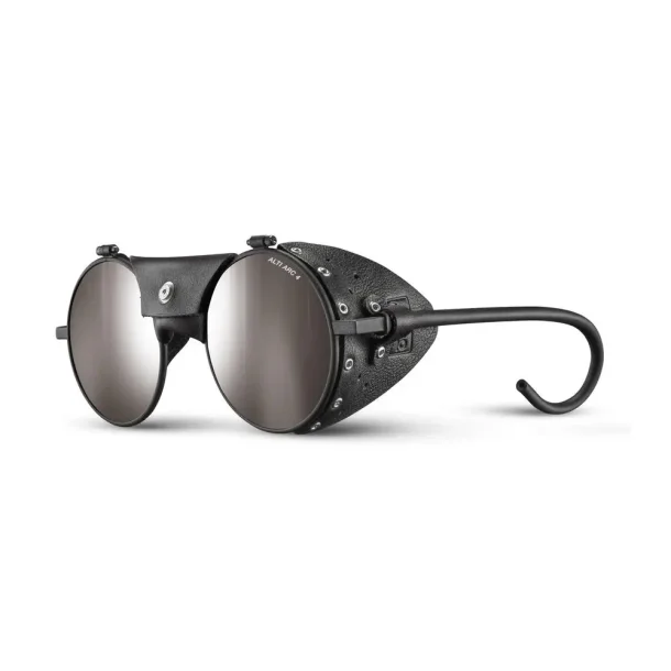 Julbo Vermont med aftagelige lder sideskrme Brown Silver FLash Alti Arc 4 Black / Black