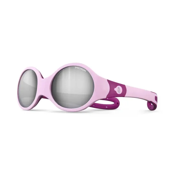 Julbo Loop M (1-3 r) Gray Flash Silber Spectron 4 Light Pink / Dark Pink