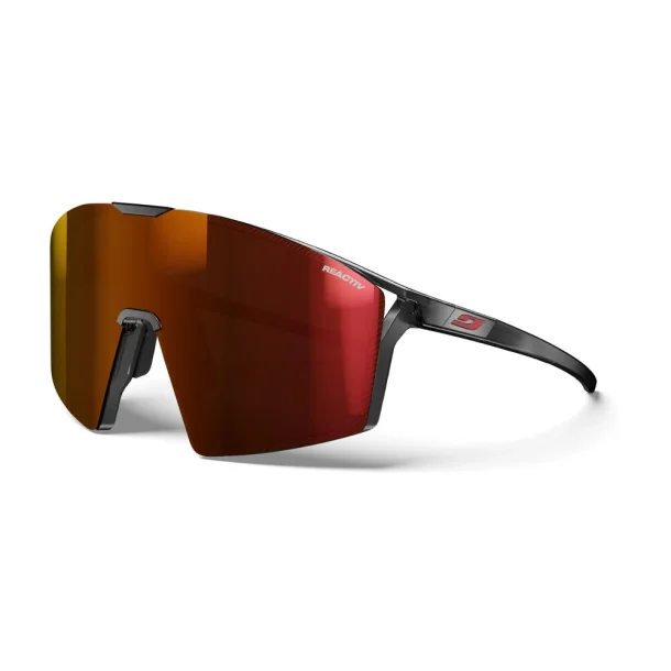 Julbo Edge Solbriller Reactiv 0-3 High Contrast Matt Translucent Black