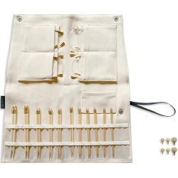 Seeknit Rundpinde Etui Hvidt L�rred