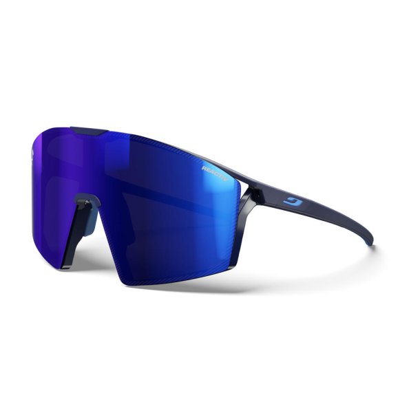 Julbo Edge Solbriller Reactiv 1-3 High Contrast MATT - Matt Blue / Blue