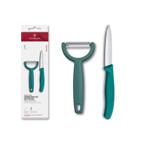 Victorinox Classic Paring Knife Set, 2-pak Turkis