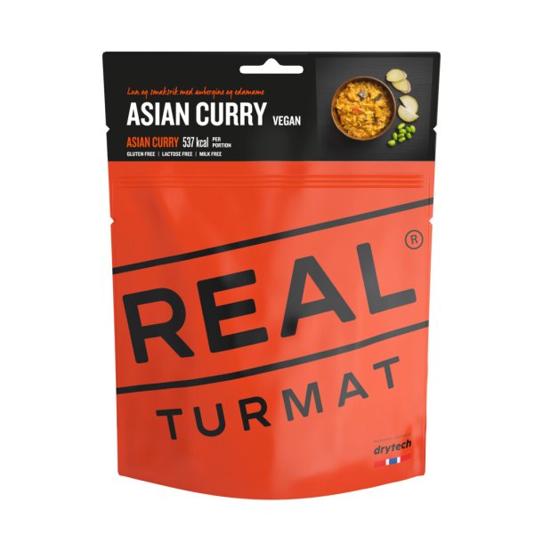 REAL Turmat Asian Curry 537 kcal, Vegan