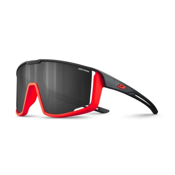 Julbo Fury Small Smoked Silver Flash Spectron 3 Black / Fluo Orange