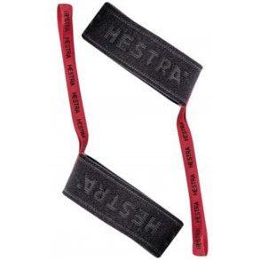 Hestra Handcuff Mens 100/35 mm size 8-11 sort med rd snor