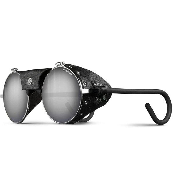 Julbo Vermont med aftagelige lder sideskrme Brown Silver FLash Spectron 4 Silver / Black