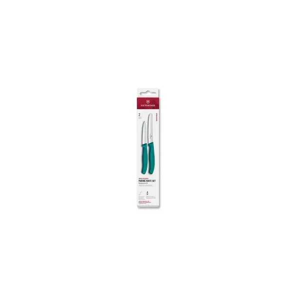 Victorinox Classic Paring Knife Set, 2-pak Turkis