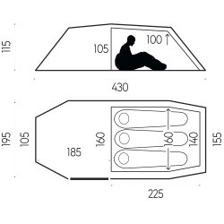 Fjllrven Abisko Endurance 3 Telt