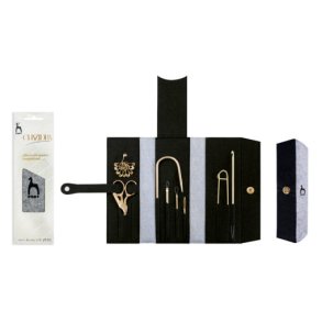 PONY filt-etui med garntilbehr