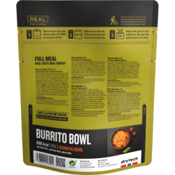 REAL Field Meal Burrito Bowl 132 gr. 600 kcal