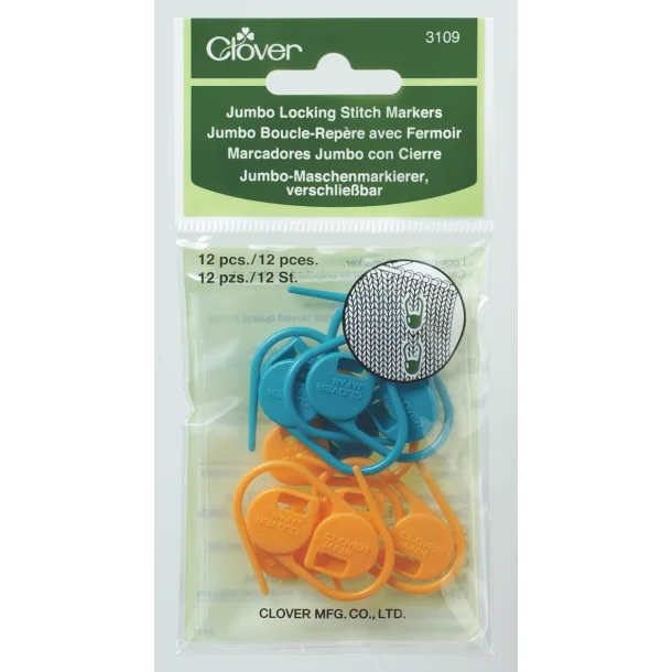 Clover markeringsl�se jumbo, 12-pak