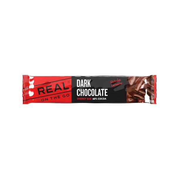 REAL On The Go OTG Energibar Chokolade, 25 gram