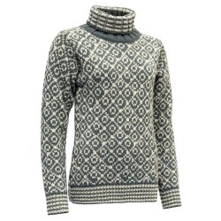 Devold Svalbard Sweater, hj hals Unisex