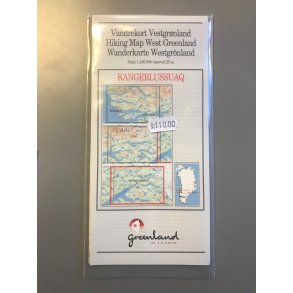 Vandrekort Kangerlussuaq