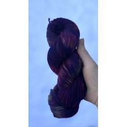 Qiviut Standard Moskusgarn 2 tr�ds l�bel�ngde 360 m, ca. 50 gram Pink Lilla