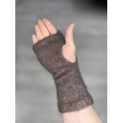 Moskus Qiviut Musk Ox Hndledsvarmere lange med hul til tommelfinger