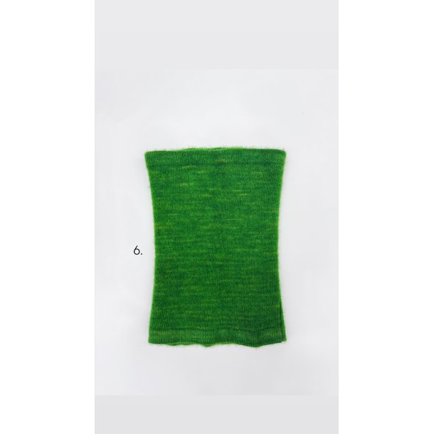 Moskus Qiviut Musk Ox Strik Standard Halsrr enkelt lag Farvet 6