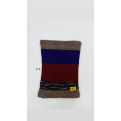 Moskus Qiviut Musk Ox Strik Standard Halsrr enkelt lag Farvet