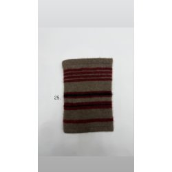 Moskus Qiviut Musk Ox Strik Standard Halsrr enkelt lag Farvet